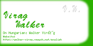 virag walker business card